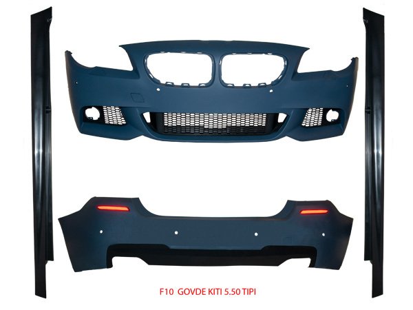 [209]   Gövde Kiti F10 (Ön/Arka:PDCli, F.Yık-lı, 2-Çıkış, Mrşp-li) -550i- 2010-13
