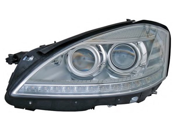 Komple Far W221 Sol; AHL-Xenon (Çift Sıra 4+2 Soket) 2011-13