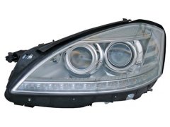 Komple Far W221 Sol; AHL-Xenon (Çift Sıra 4+2 Soket) 2011-13