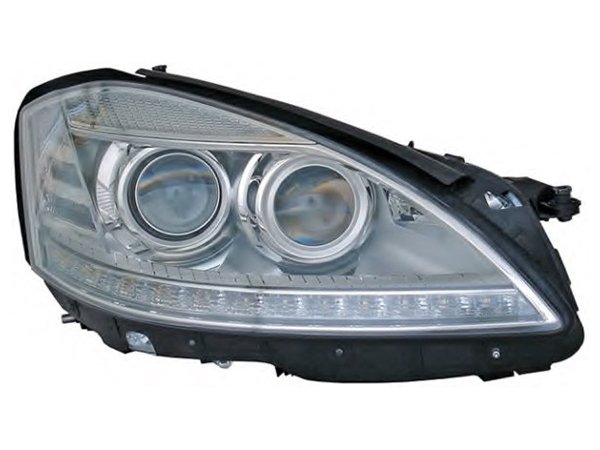 Komple Far W221 Sağ; AHL-Xenon (Çift Sıra 4+2 Soket) 2011-13