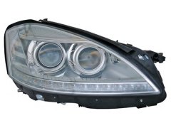 Komple Far W221 Sağ; AHL-Xenon (Çift Sıra 4+2 Soket) 2011-13