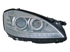 Komple Far W221 Sağ; AHL-Xenon (Çift Sıra 4+2 Soket) Gece Görüş Sistemi 2011-13