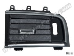 [32498]    Klima/Kalorifer Izgarası F07+LCI Ön Sağ; Nikelajlı Siyah