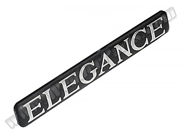[31629]    Çamurluk Yazısı -ELEGANCE- [W202 W210 W168]