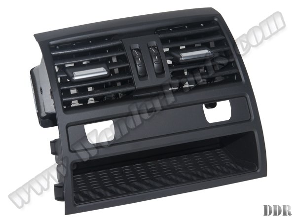 [32486]    Klima/Kalorifer Izgarası F10+LCI Arka; (Komple) Siyah Isıtmalı Arka Koltuk