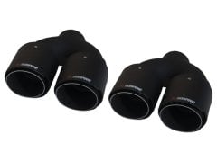 Egzoz Ucu Universal (Çiftli); 89mm (Siyah) -AKRAPOVIC-