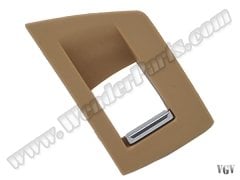 [23991]    Cam Düğme Çerçevesi F10+LCI Ön/Arka Sağ (Bej)