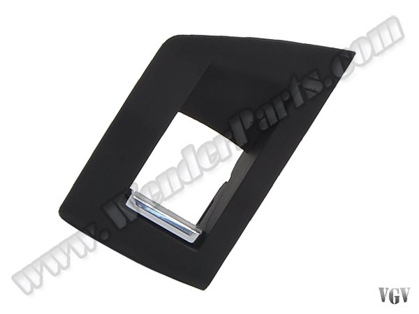 [23984]    Cam Düğme Çerçevesi F10+LCI Arka Sol (Siyah)