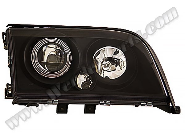 [33146]    33146-Komple Far W140 Sağ; (Kristal Siyah, Mercekli) 1995-98