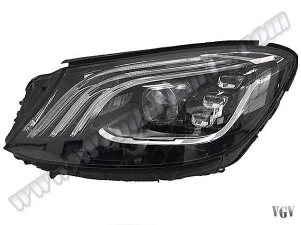 [33285]    33285-Komple Far W222 Sol; Dinamik Led; [MODIFIYE:2017-Tipi] 2013-16