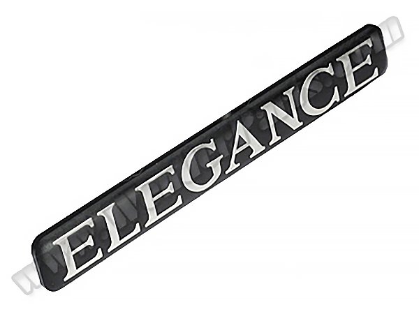 [31628]    Çamurluk Yazısı -ELEGANCE- [W202 W210 W168]
