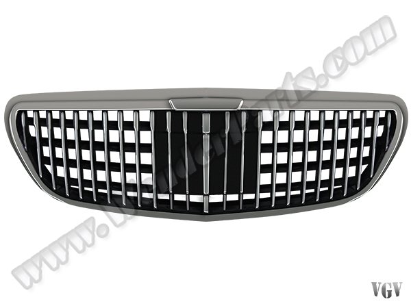 [25468]    Panjur W222 Krom/Siyah (Distronic Plus) -MAYBACH-STYLE- 2013-16