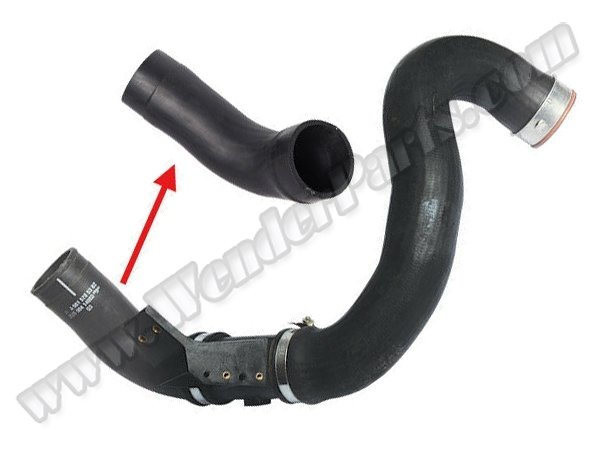 [10488]    Turbo İnterkol Hortumu Spr901>904 [OM612] Sol (Alt Parça)