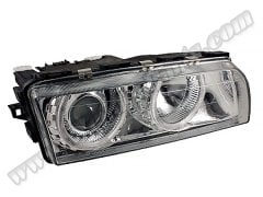 [32832]    32832-Komple Far E38 Sağ; (Kristal Beyaz, Mercekli) 1994-98