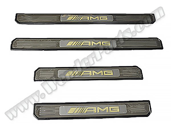 [31773]    Marşpiye Led Yazısı W204 (Set) Mavi Led