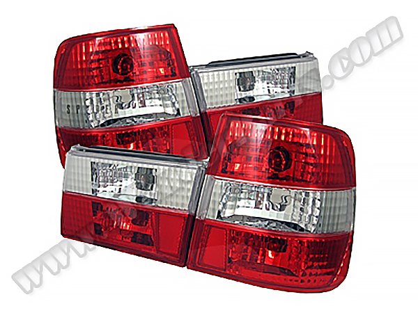 [33763]    Komple Stop E34 Set; (Kristal) Beyaz Sinyal 1987-95