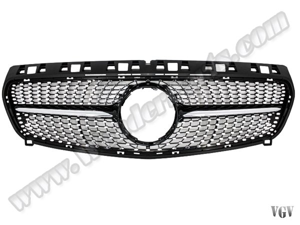 [25498]    Panjur W176 Krom/Siyah -Diamond- 2012-15