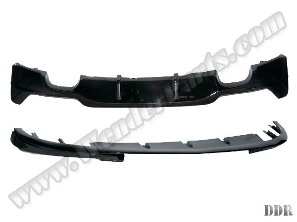 [26781]    Lip-Difüzör Seti F32 F36 Ön Alt + Arka (2-Çıkış) -M-Sport- 2013-…