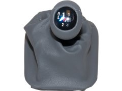 Topuzlu Vites Körüğü E30 -5 İleri- Man.Şanz; (Gri; Suni Deri) Işıklı -///M-